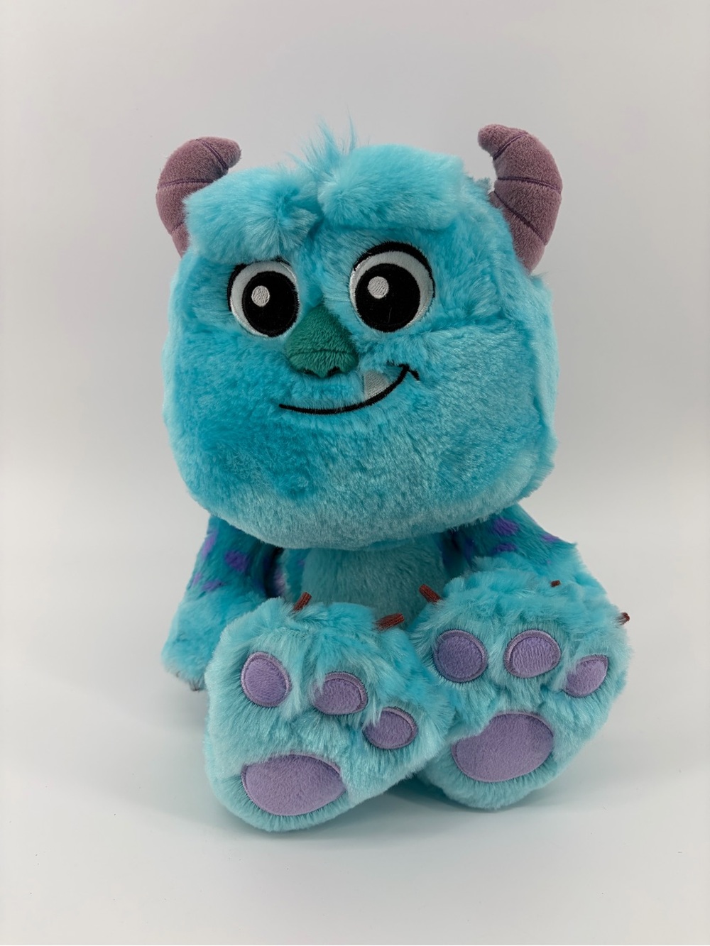 Disney Parks Baby Sully Plush Monsters Inc 12" Seated Big Feet Collection